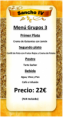 Menú Grupo 3
